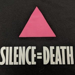 Act Up Silence = Death T-shirt, Men's Medium